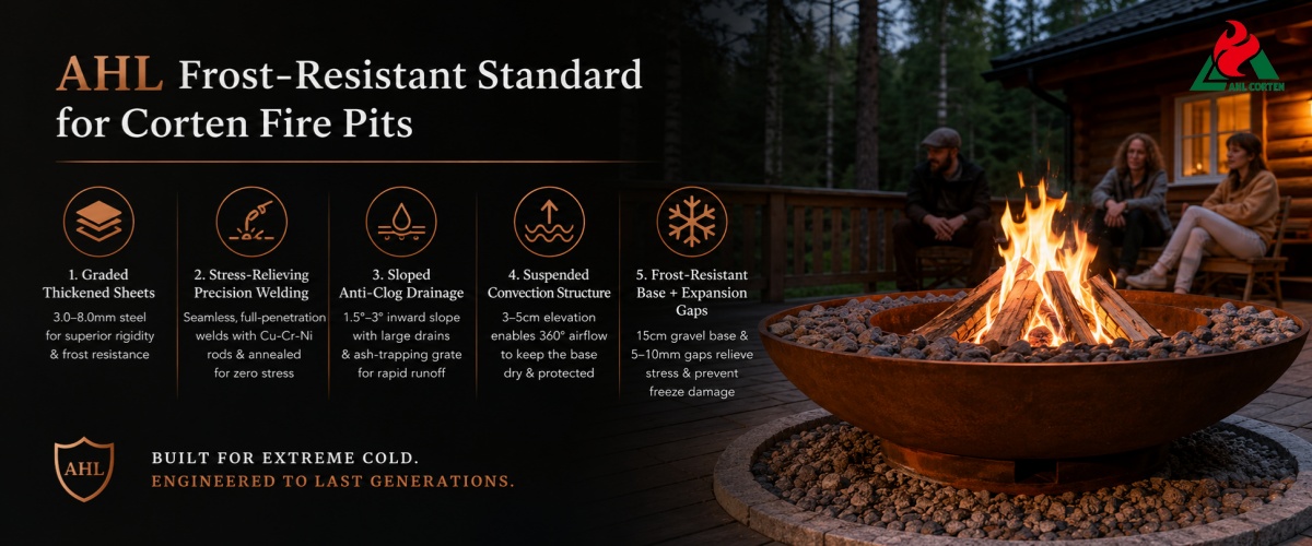 steel fire pit